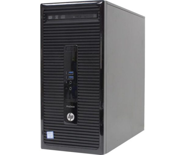 كمبيوتر HP ProDesk 400 G3 Microtower | معالج Intel Core i5-6500 بسرعة 3.2 جيجاهرتز | ذاكرة رام 8 جيجابايت | قرص صلب 500 جيجابايت.