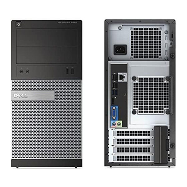 ⁦كمبيوتر Dell OptiPlex 3020 Tower، بمعالج Intel Core i5 الجيل الرابع، وذاكرة رام 8 جيجابايت، وقرص صلب 500 جيجابايت، وبطاقة رسومات Intel HD Graphics، ومحرك أقراص DVD RW.⁩ - الصورة ⁦2⁩