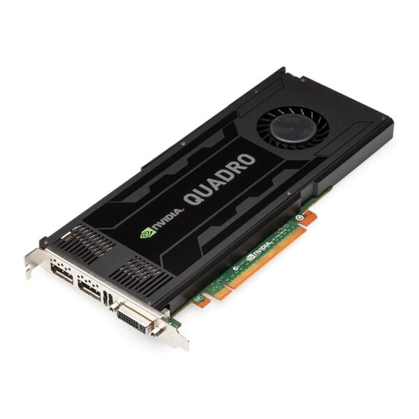 بطاقة الرسومات NVIDIA Quadro K4000 بذاكرة GPU سعة 3GB GDDR5