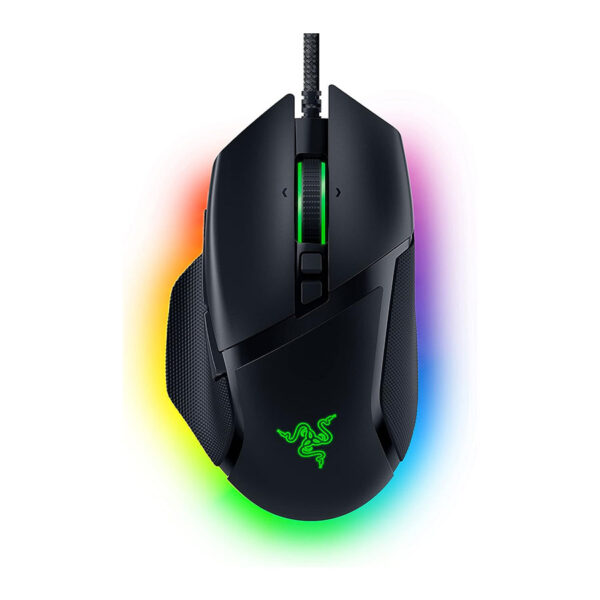 Razer Basilisk V3 Customizable Ergonomic Gaming Mouse: Fastest Gaming Mouse Switch - Chroma RGB Lighting - 26K Dpi Optical Sensor - 11 ProgRAMmable Buttons - Hyperscroll Tilt Wheel - Classic Black