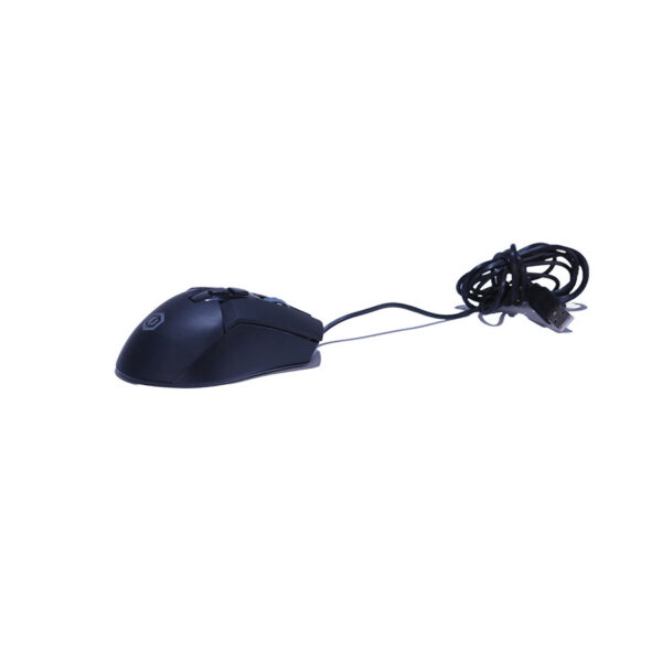 ⁦باندل الألعاب من سايبر باور بي سي – ماوس Elite M1-131 RGB بـ 7 ألوان و9 أزرار + كيبورد ألعاب سلكي USB NOHI 02 RGB من سايبر باور بي سي⁩ - الصورة ⁦6⁩