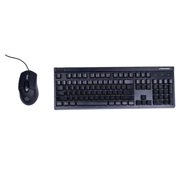 باندل الألعاب من سايبر باور بي سي – ماوس Elite M1-131 RGB بـ 7 ألوان و9 أزرار + كيبورد ألعاب سلكي USB NOHI 02 RGB من سايبر باور بي سي