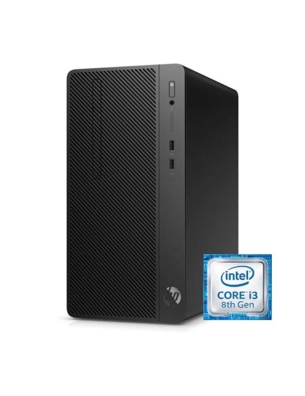 HP 290 G2 Intel Core I3-8100 - 8GB DDR4 - 500GB HDD - Graphics 630 - Black - Image 2
