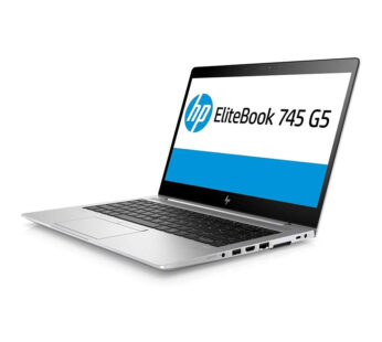 HP EliteBook 745 G5 – معالج AMD Ryzen 5 PRO 2500U – ذاكرة رام 16 جيجابايت – قرص SSD بسعة 256 جيجابايت – كرت شاشة AMD Radeon Vega 8 بسعة 1 جيجابايت