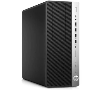 كمبيوتر HP EliteDesk 800 G4 Tower (ذاكرة عشوائية 8GB، قرص صلب 500GB HDD، معالج Intel Core i5-8500، اللون: أسود)