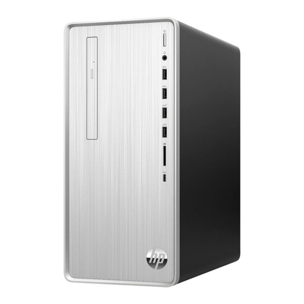 HP Pavilion Desktop, 10th Gen Intel Core i3-10100 Processor, 8GB RAM, 500GB HDD, (TP01-1xxx, Silver) - Image 2