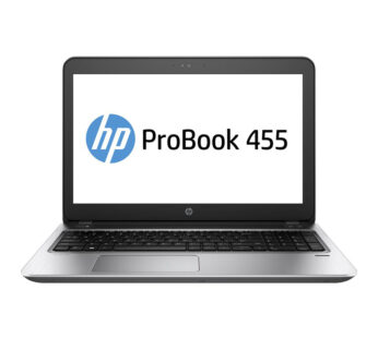 HP ProBook 455 G4 بمعالج AMD A9، ذاكرة عشوائية 8 جيجابايت DDR4، كرت شاشة Radeon R5، وقرص صلب SSD بسعة 256 جيجابايت