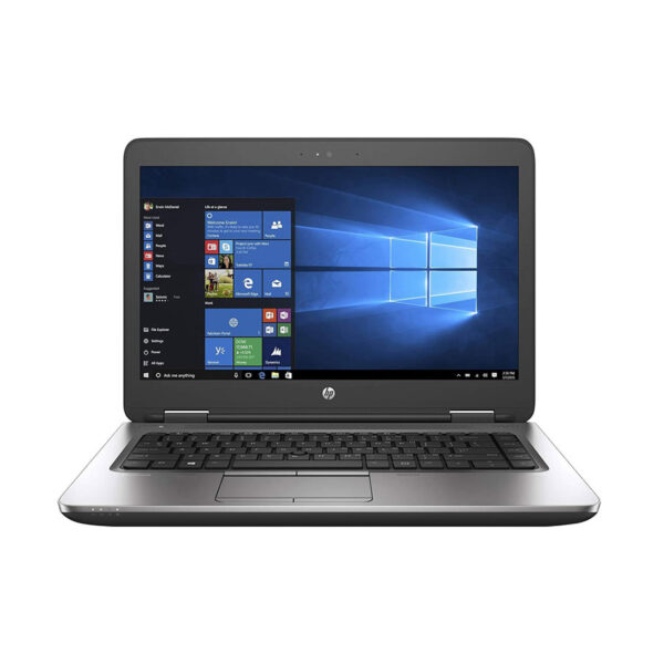 HP ProBook 640 G2 – معالج Intel Core i5-6300U – ذاكرة رام 8 جيجابايت – قرص SSD بسعة 256 جيجابايت – كرت شاشة Intel HD Graphics 520 – شاشة 14 بوصة