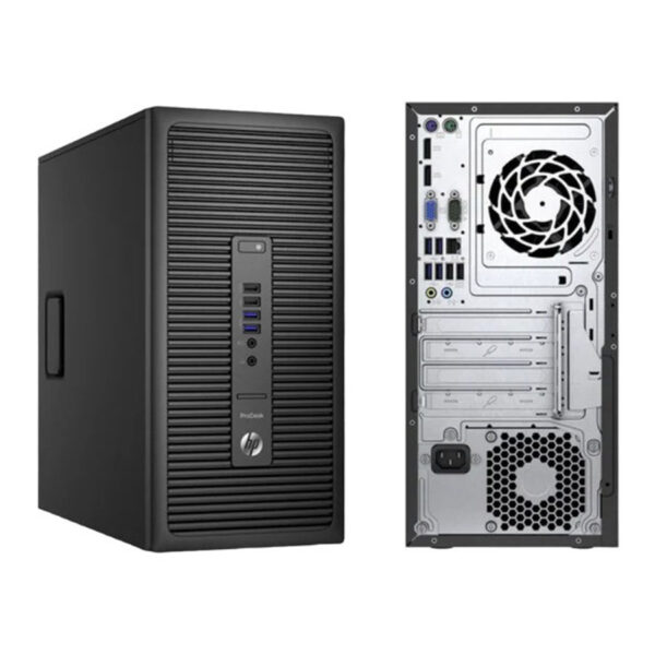 ⁦كمبيوتر HP ProDesk 600 G2 Microtower PC (معالج Intel Core i3-6100 - ذاكرة عشوائية 8GB DDR4 - قرص صلب 500GB HDD - بطاقة رسومات Intel HD Graphics)⁩ - الصورة ⁦2⁩