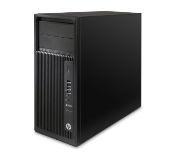 كمبيوتر وركستيشن HP Z240 Tower – معالج Intel Core i5، سعة تخزين 500 جيجابايت، ذاكرة عشوائية 8 جيجابايت DDR4، اللون الأسود