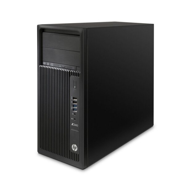 HP Z240 Tower WorkStation - Intel Core i5, 500GB, 8GB DDR4, Black