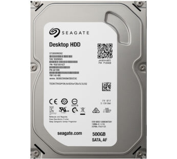 قرص صلب داخلي Seagate Desktop HDD (ST500DM002) المقاس: 3.5 بوصة سعة التخزين: 500 جيجابايت
