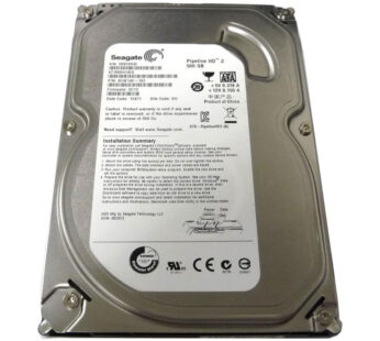 قرص صلب داخلي Seagate Pipeline HD ST3500414CS السعة: 500 جيجابايت السرعة: 5900 دورة في الدقيقة الذاكرة المؤقتة: 16 ميجابايت الواجهة: SATA II بسرعة 3.0Gb/s المقاس: 3.5 بوصة